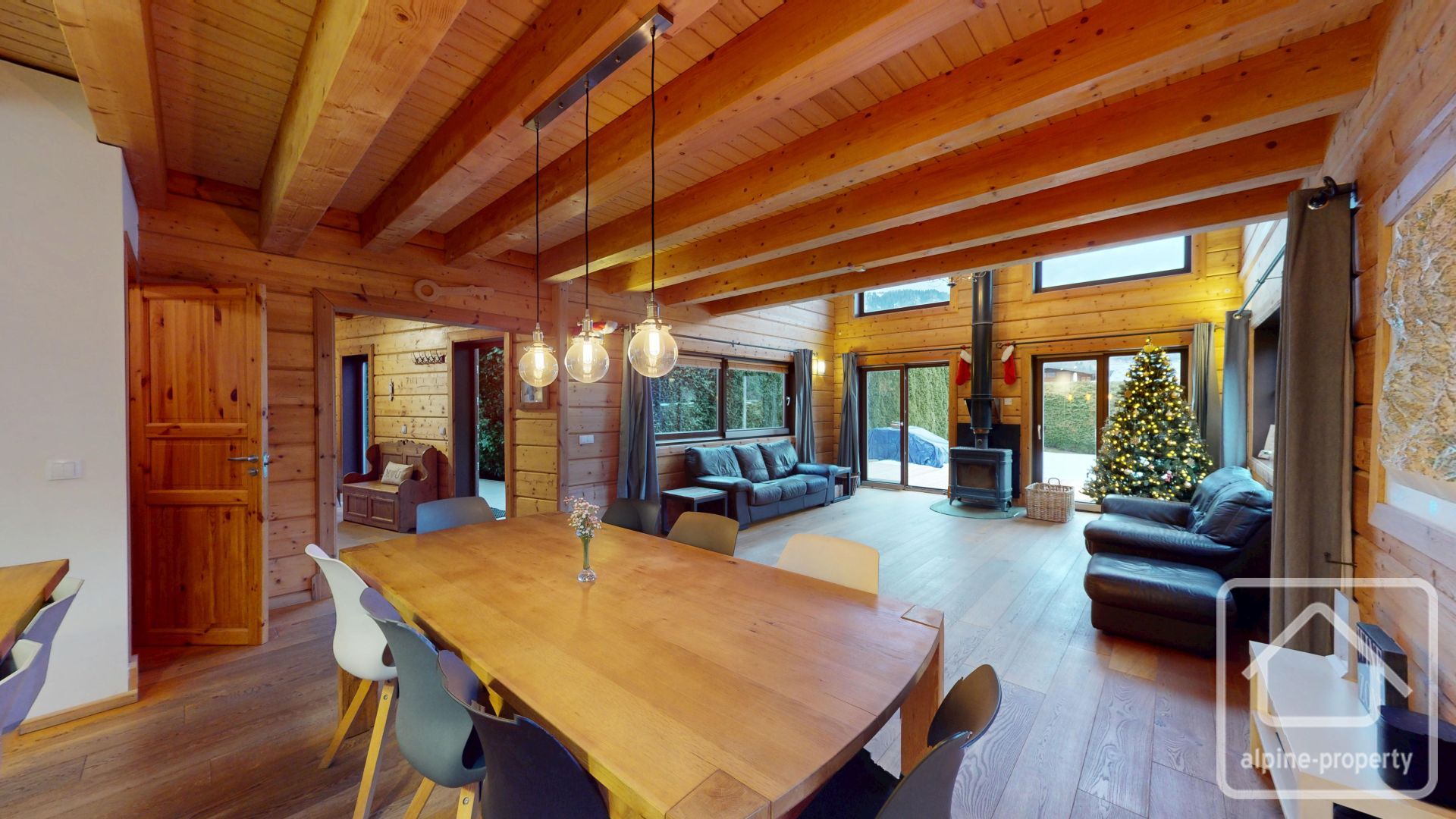 4 En Suite Bedroom Chalet With Garden, Gym & Sauna, Garage, Mountain Views – CHOUCA