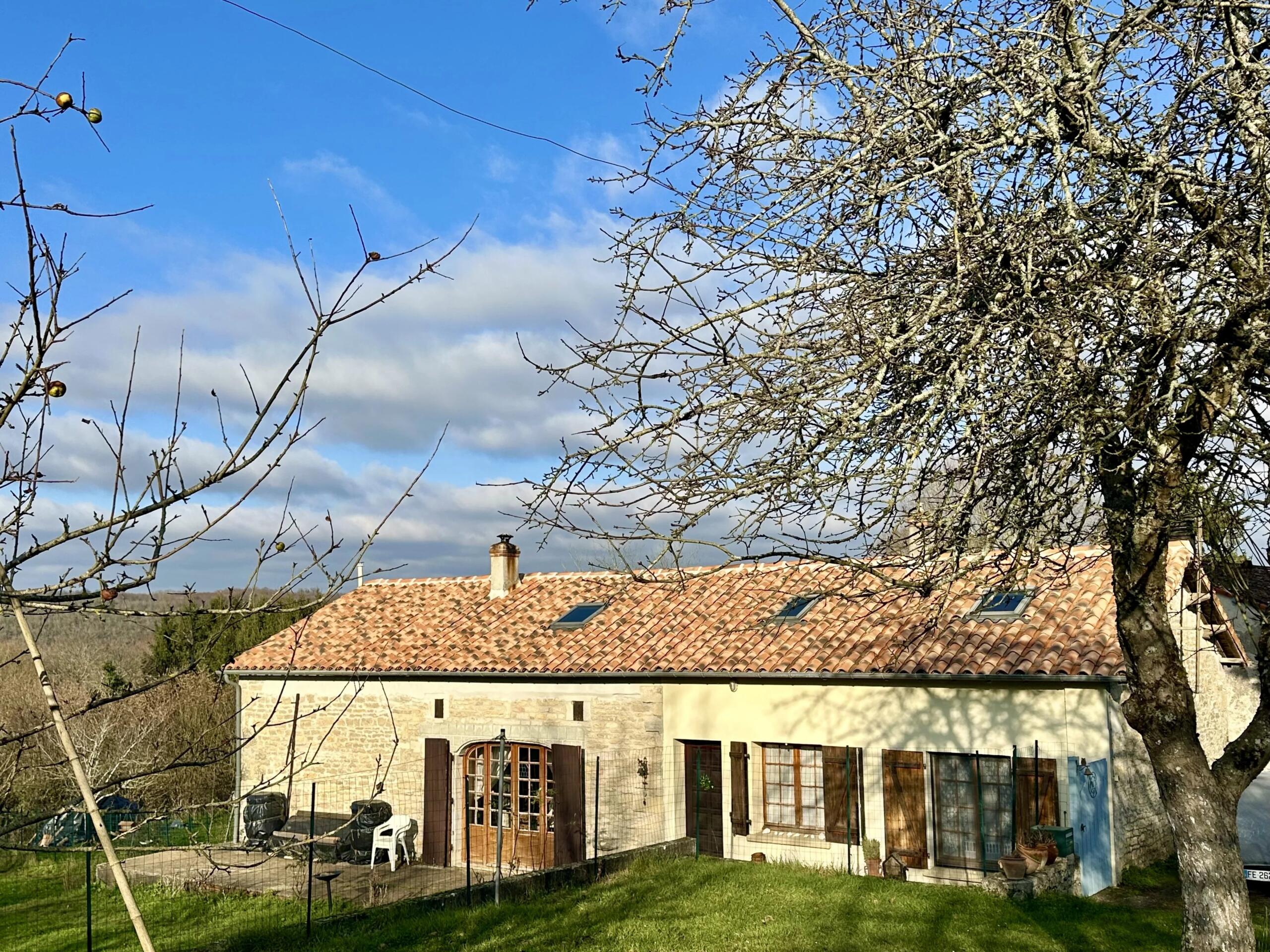 Charming Village Home with Enclosed Garden in a Peaceful Setting in Nanteuil-en-Vallée, Poitou-Charentes – France – BVI83874