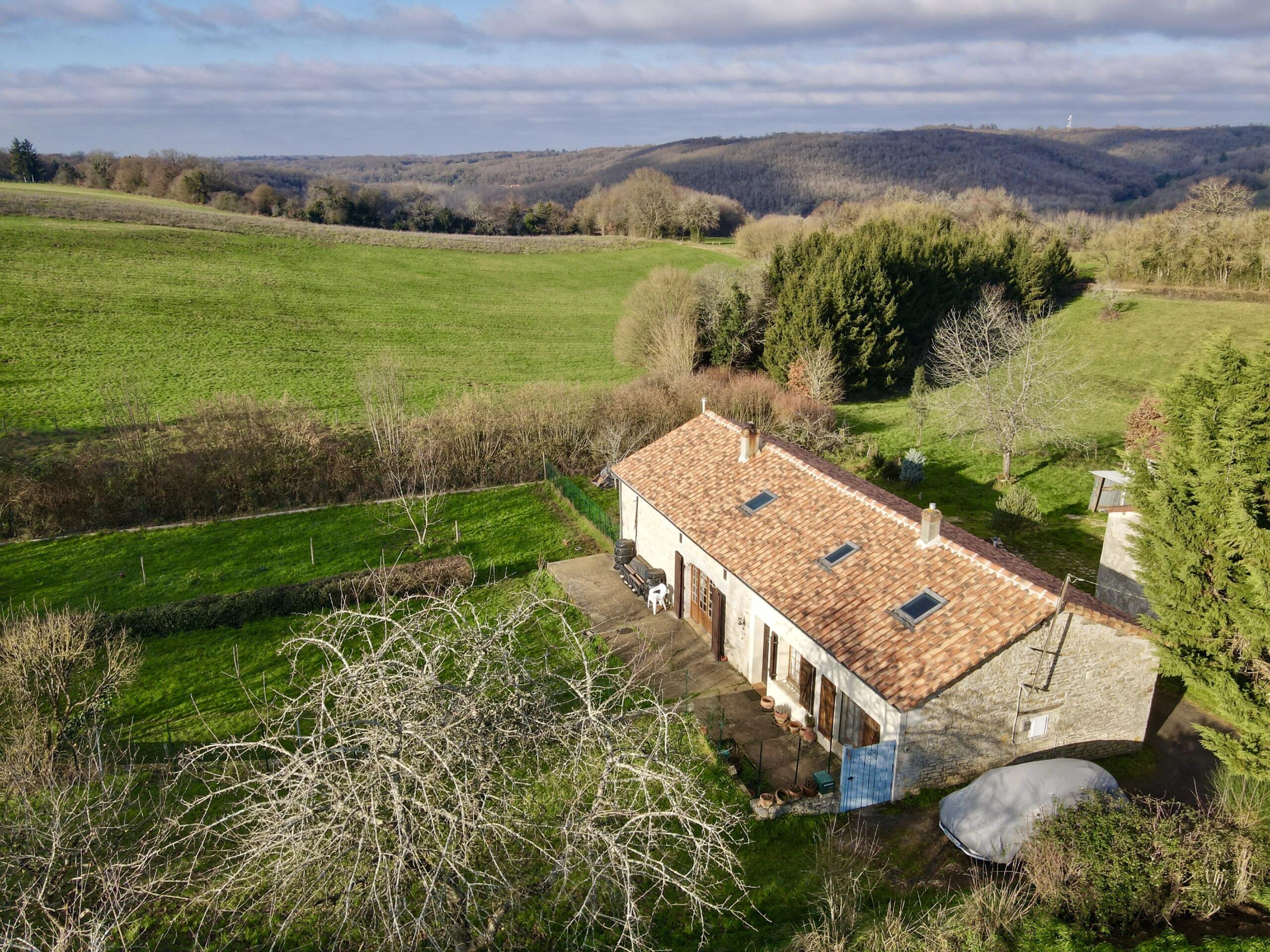 Charming Village Home with Enclosed Garden in a Peaceful Setting in Nanteuil-en-Vallée, Poitou-Charentes – France – BVI83874