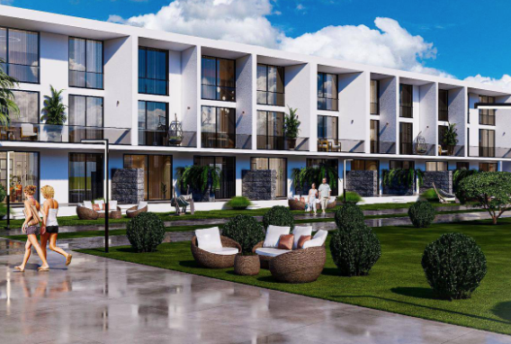 Stunning One Bedroom Apartments in the Beautiful Long Beach, Bogaz, Northern Cyprus