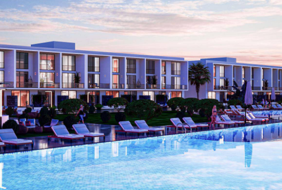 Stunning One Bedroom Apartments in the Beautiful Long Beach, Bogaz, Northern Cyprus