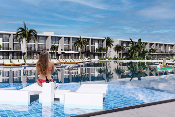 Stunning One Bedroom Apartments in the Beautiful Long Beach, Bogaz, Northern Cyprus