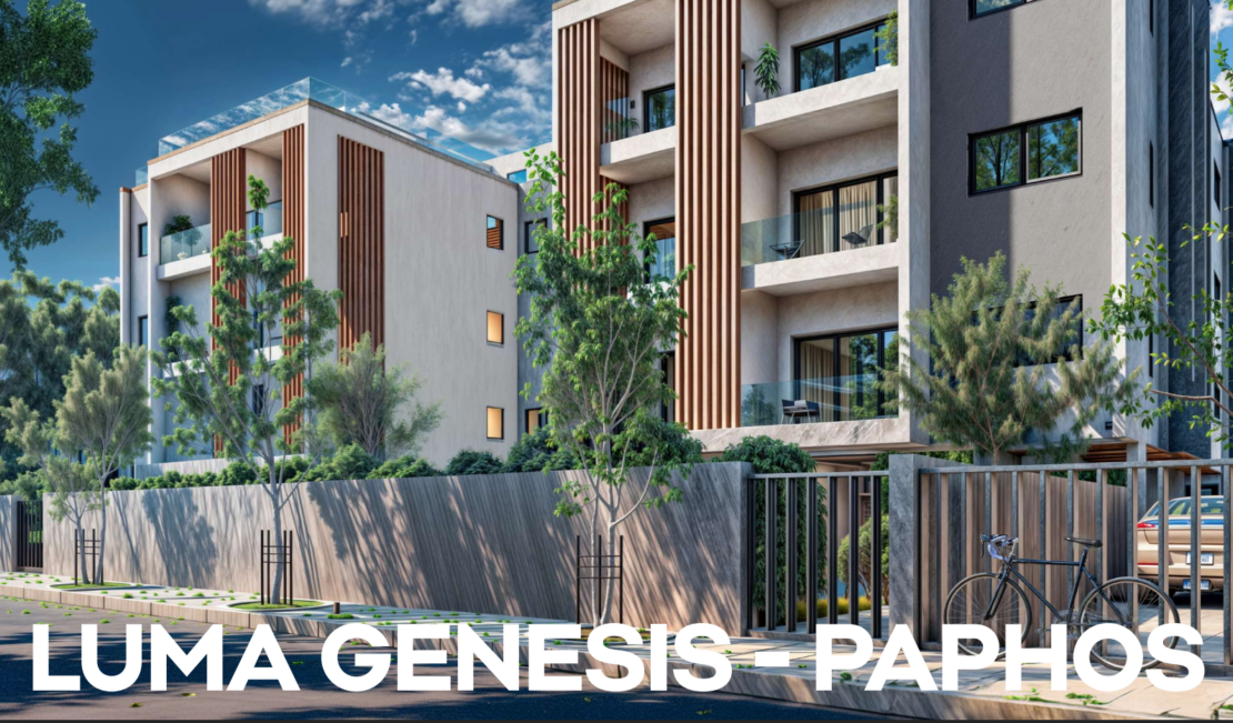 Beautifully Designed LUMA Genesis 2 Bedroom Apartments, near the Sandy Geroskipou Beach (ONLY 5 UNITS AVAILABLE), Paphos