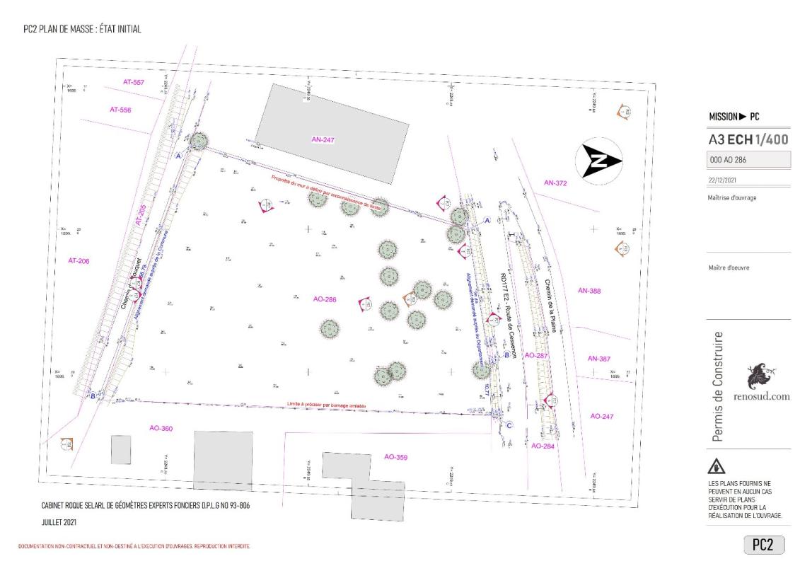 terrain in Prades Sur Vernazobre, Hérault, France