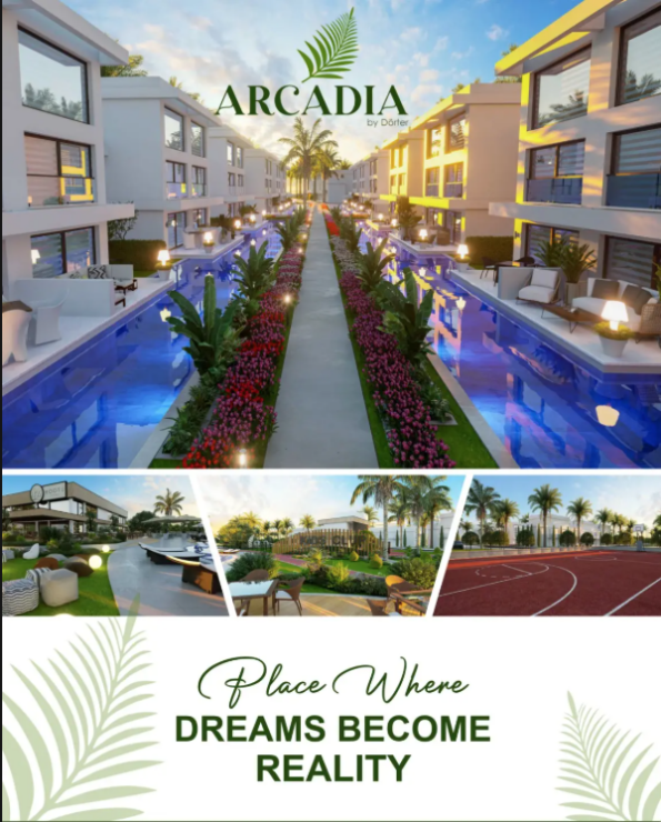 Just 3 Minutes from the Beach – Unique Low- Rise Arcadia Studio Apartment – Iskele, Northern Cyprus
