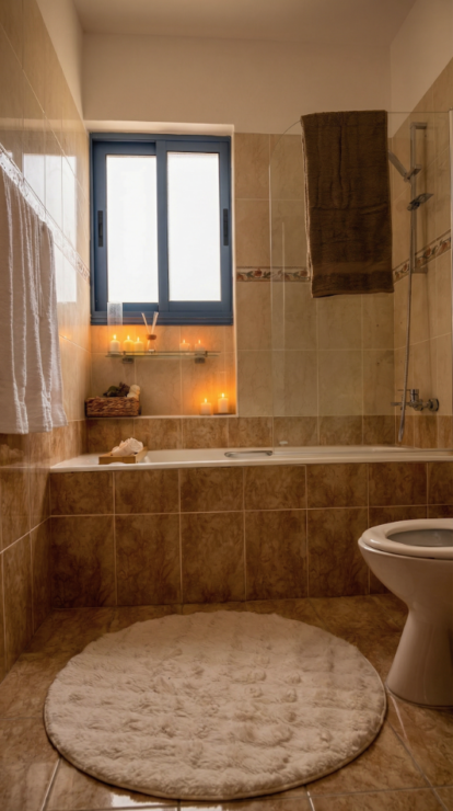 Spacious Furnished 2 Bedroom Penthouse in Geroskipou, Paphos