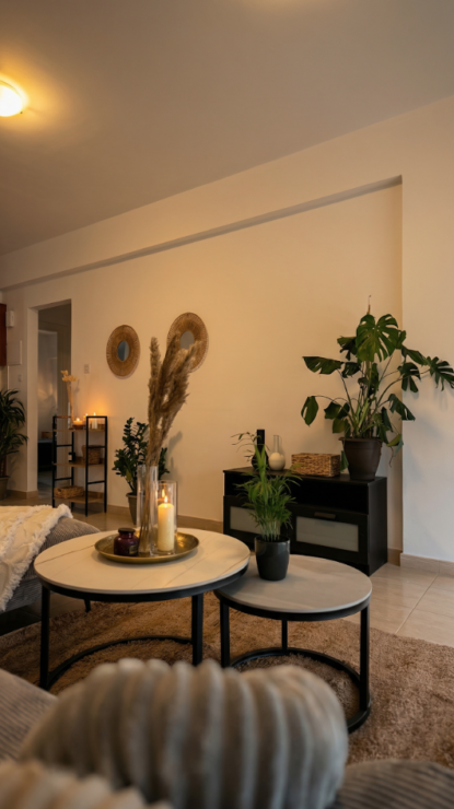 Spacious Furnished 2 Bedroom Penthouse in Geroskipou, Paphos