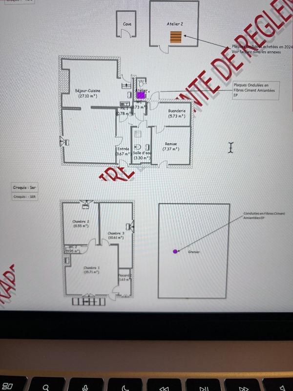 3 bedroom maison de village in Carcassonne, Aude, France