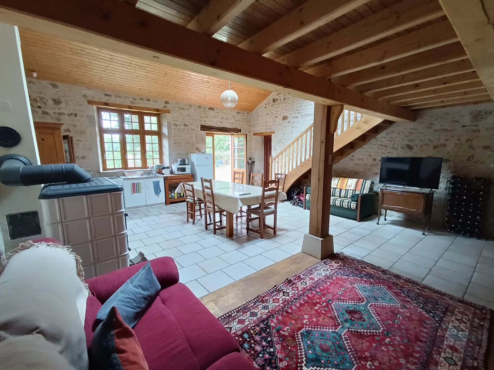 Stone house with annex, garden and wooded plots, Poitou-Charentes – France – BVI82737