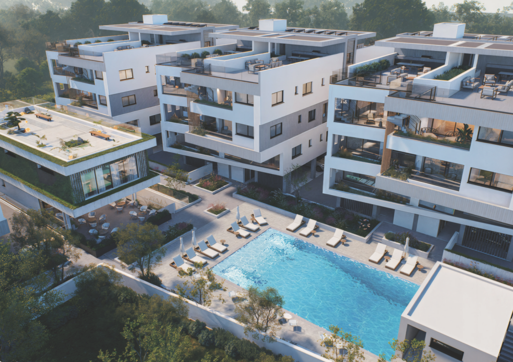 Elegant Emerald Resort Style Apartments – 2 Bed & 2 Bath Apartments, just Minutes from the Beach and Paphos City Centre.