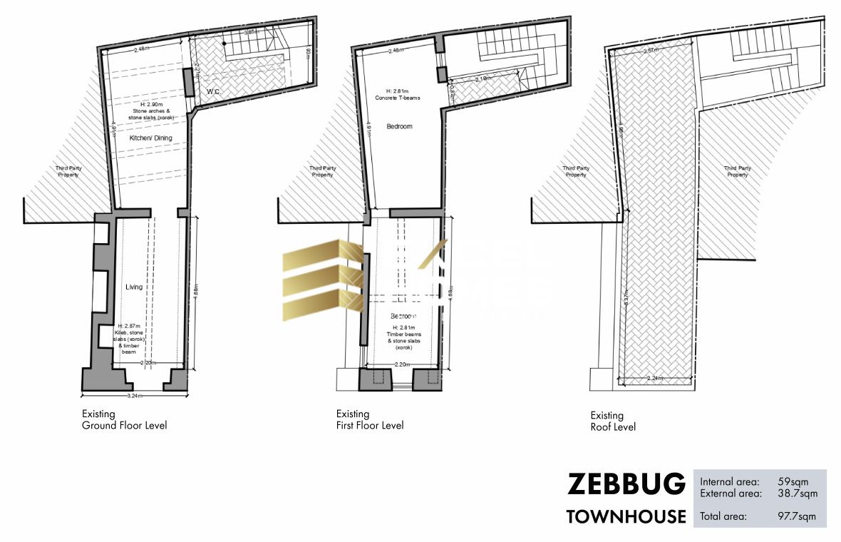 2 bedroom Townhouse in Zebbug, Malta – 65671