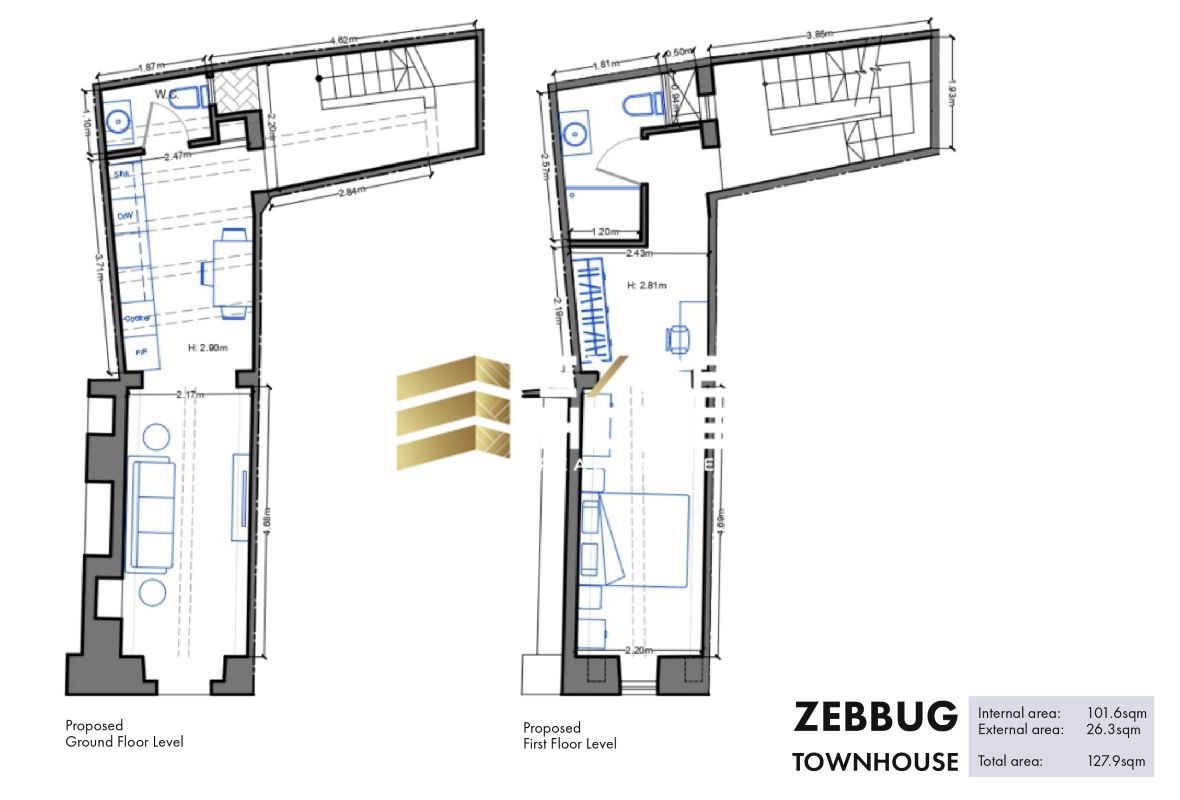 2 bedroom Townhouse in Zebbug, Malta – 65671