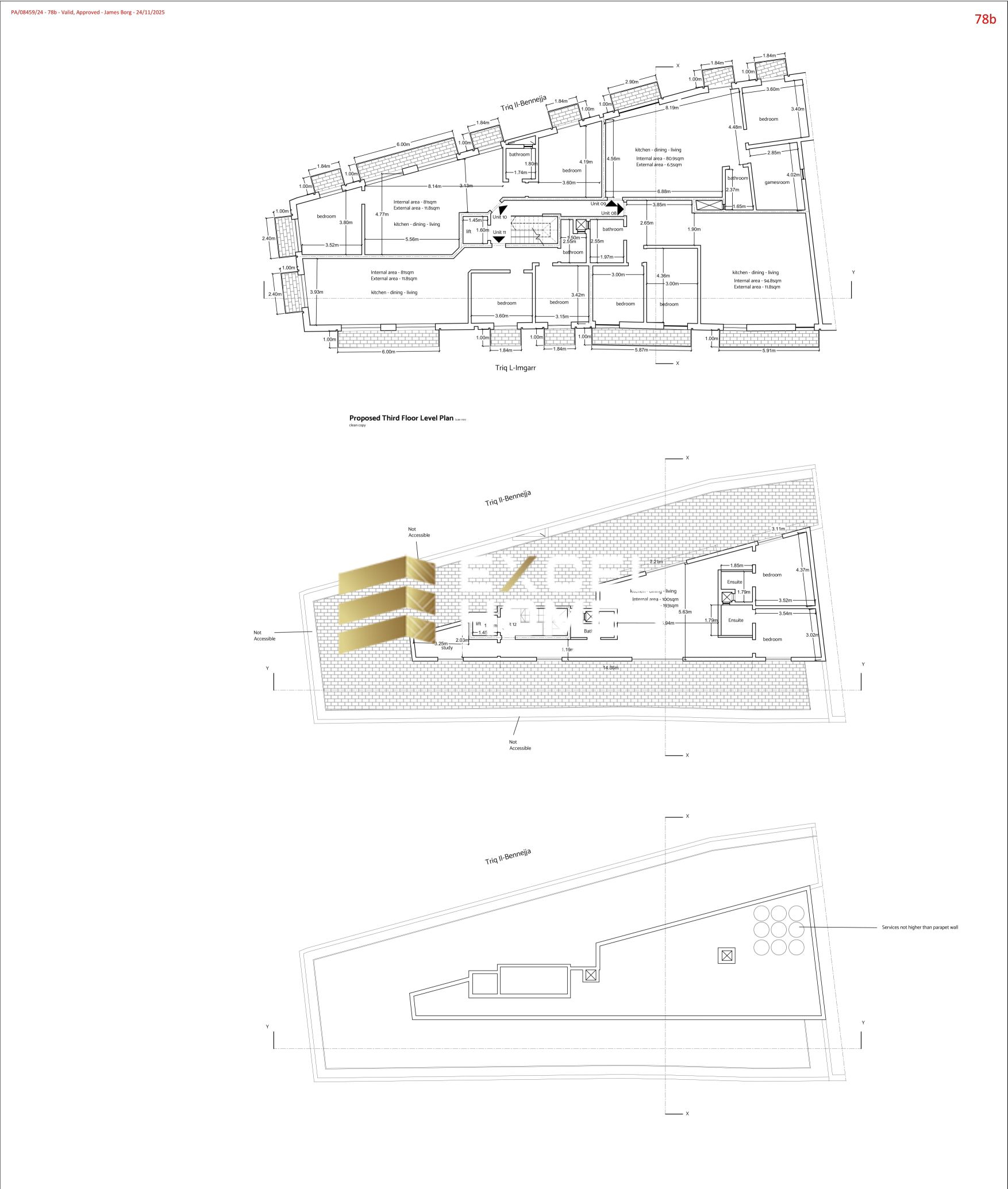 3 bedroom Penthouse in Xewkija, Malta – 65639