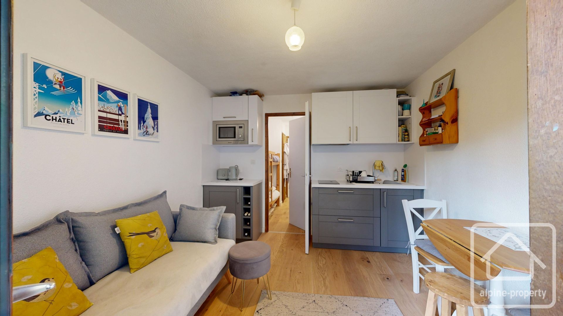 A Pleasant One Bedroom Apartment In The Petit Chatel Area Of The Village. – YETI625