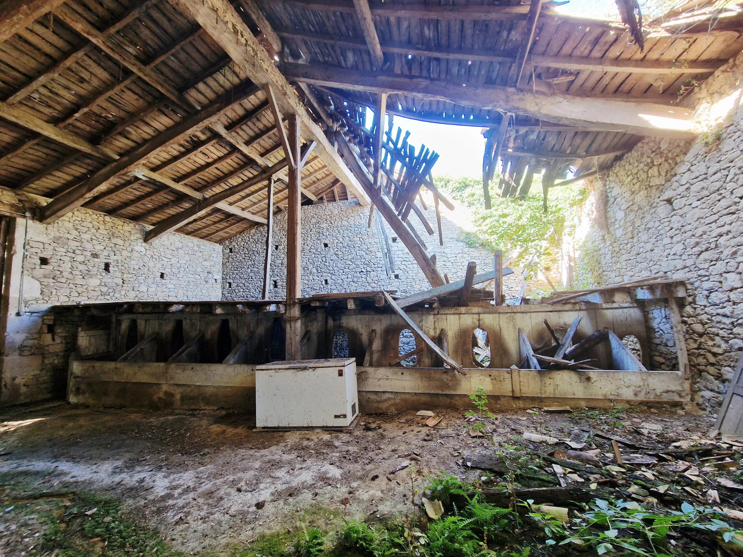 Characterful French Farmhouse with Barns – Major Renovation Opportunity, Aquitaine – France – BVI83272