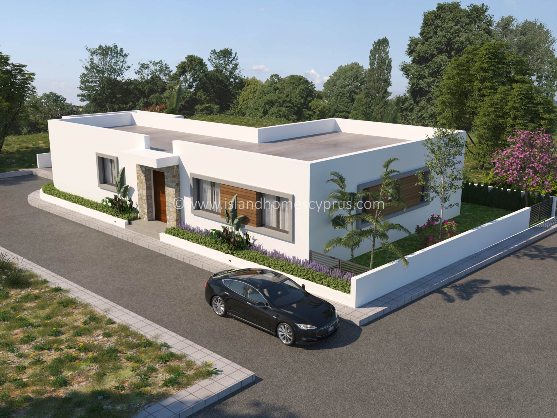 2 bedroom Semi-Detached Bungalow in Frenaros, Famagusta, Cyprus – AzF102dp