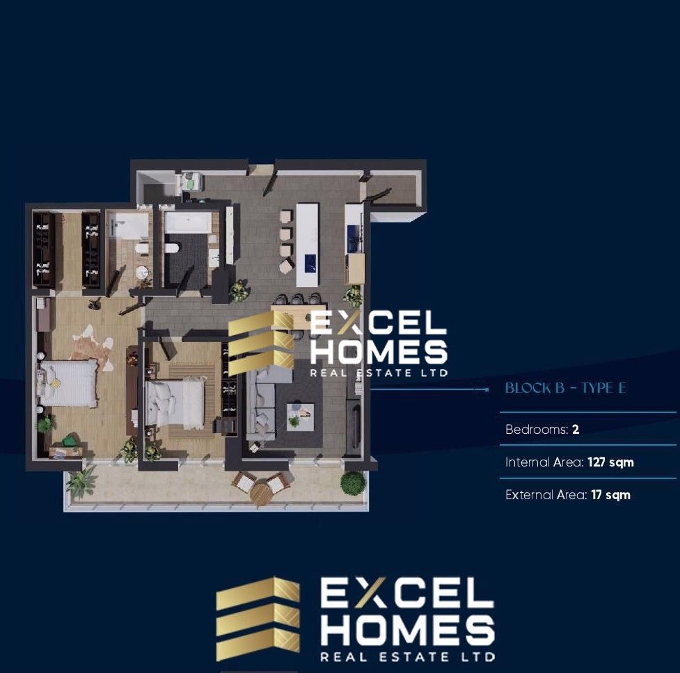 2 bedroom Apartment in Marsalforn, Malta – 65899