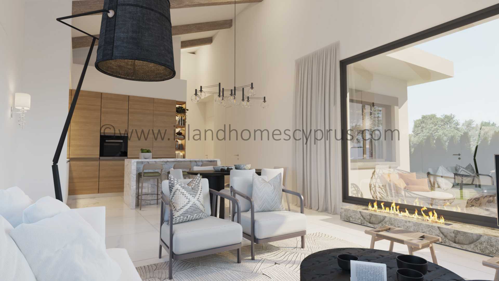 3 bedroom Bungalow in Frenaros, Famagusta, Cyprus – CsF107dp