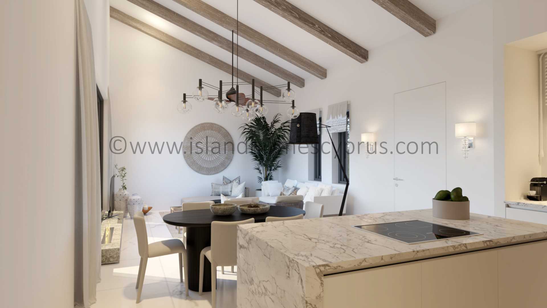 3 bedroom Bungalow in Frenaros, Famagusta, Cyprus – CsF107dp