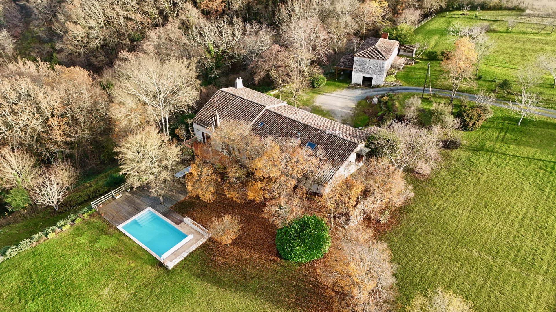 Detached stone house near Montaigu-de-Quercy, Aquitaine – France – BVI83835