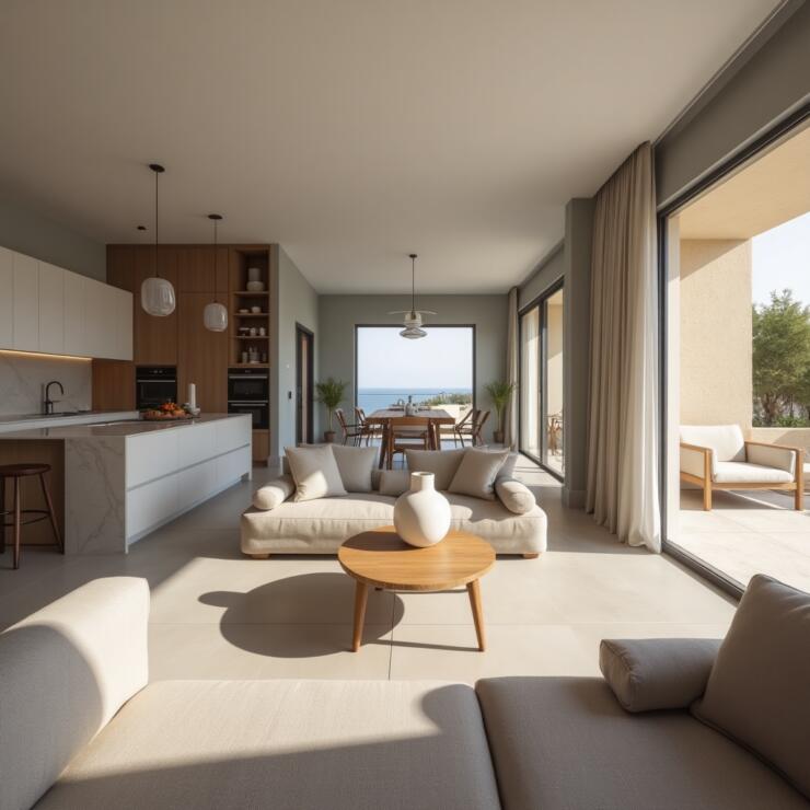 Live Contemporary Elegance in This Stunning 140 sqm 3-Bedroom Maisonette in Swieqi