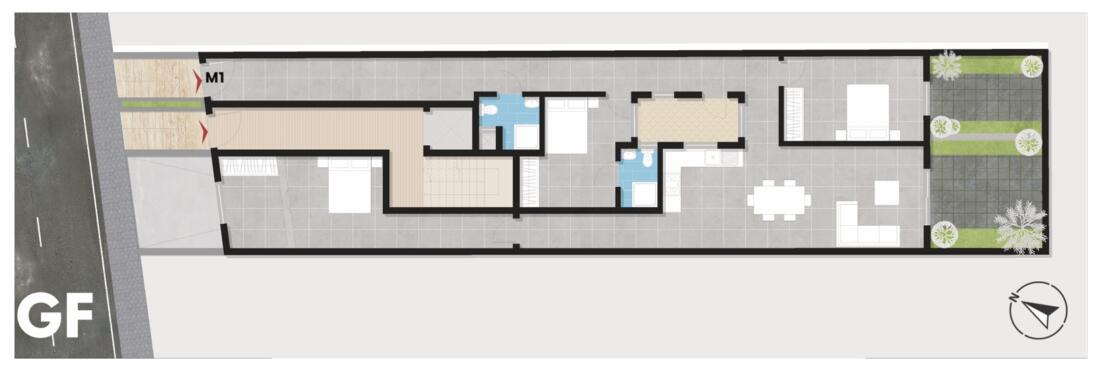 Live Contemporary Elegance in This Stunning 140 sqm 3-Bedroom Maisonette in Swieqi