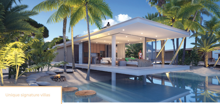 Panoramic Sea & Mountain Views – Aloha Beach Resort 5 Bed Villas – Esentepe, Northern Cyprus