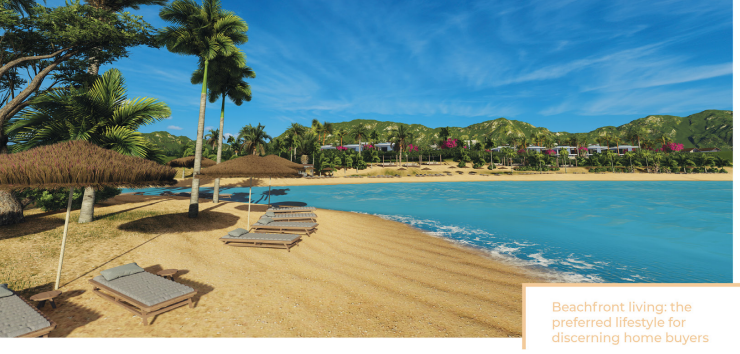 Panoramic Sea & Mountain Views – Aloha Beach Resort 5 Bed Villas – Esentepe, Northern Cyprus