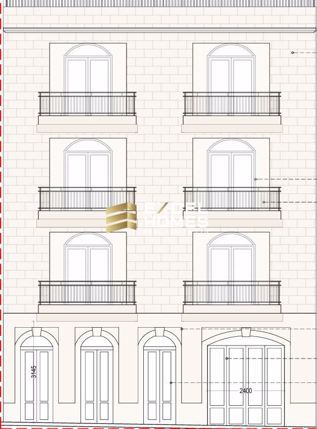 2 bedroom Maisonette in Luqa, Malta – 66095