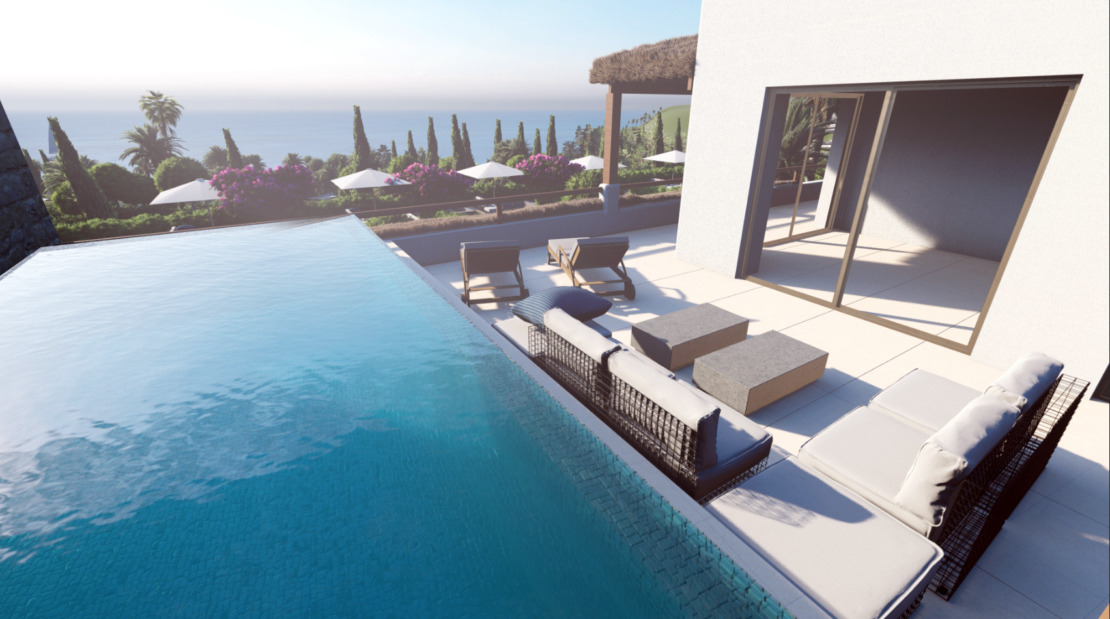 Bahamas Homes – Phase I – Type A Apartments includes 2+1 Penthouse Apartments with a Private Pool