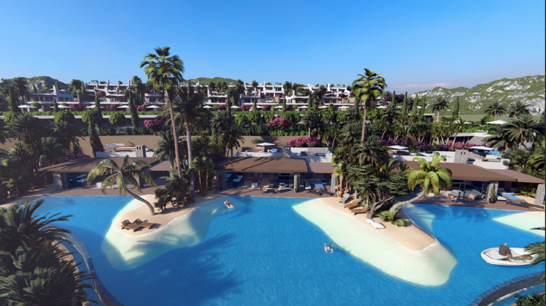 Bahamas Homes – Phase I – Type A Apartments includes 2+1 Penthouse Apartments with a Private Pool