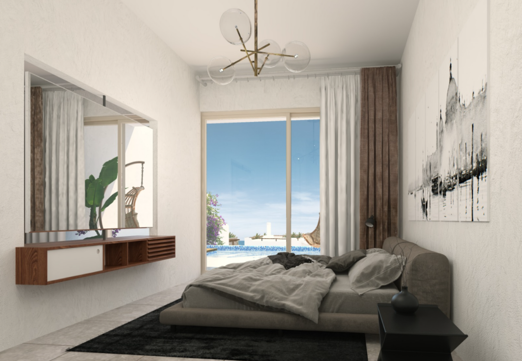 Bahamas Homes – Phase I – Type A Apartments includes 2+1 Penthouse Apartments with a Private Pool