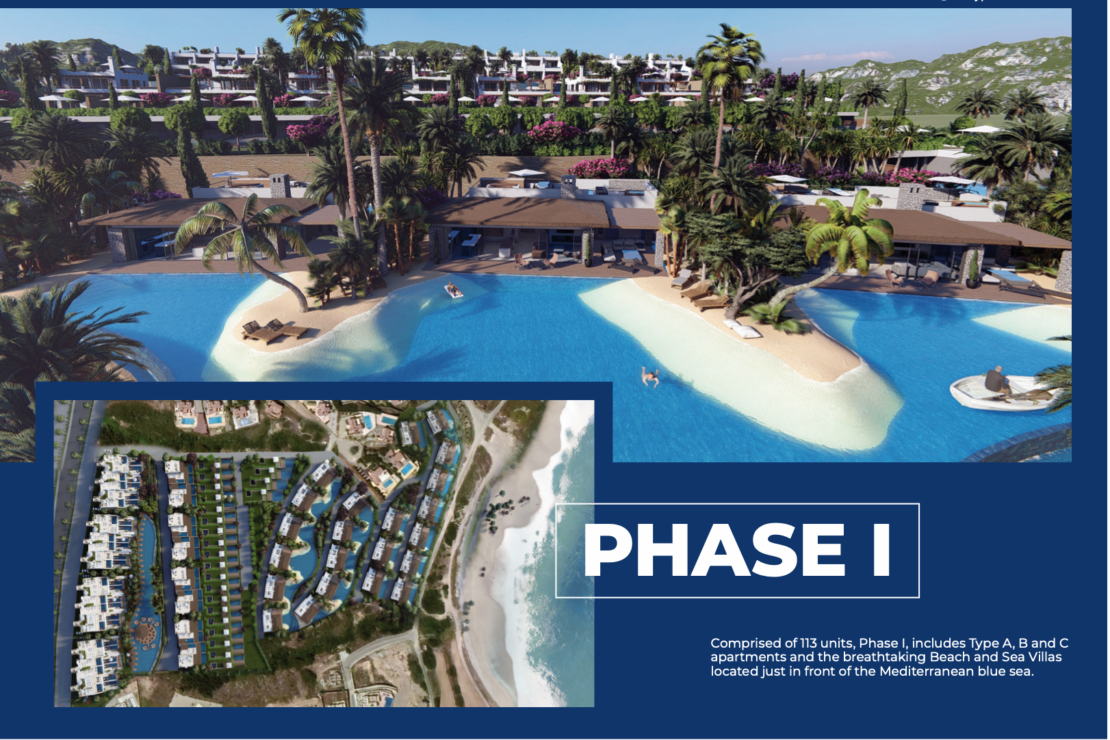 Bahamas Homes – Phase I – Type A Apartments includes 3+1 Garden Apartments with a Private Pool
