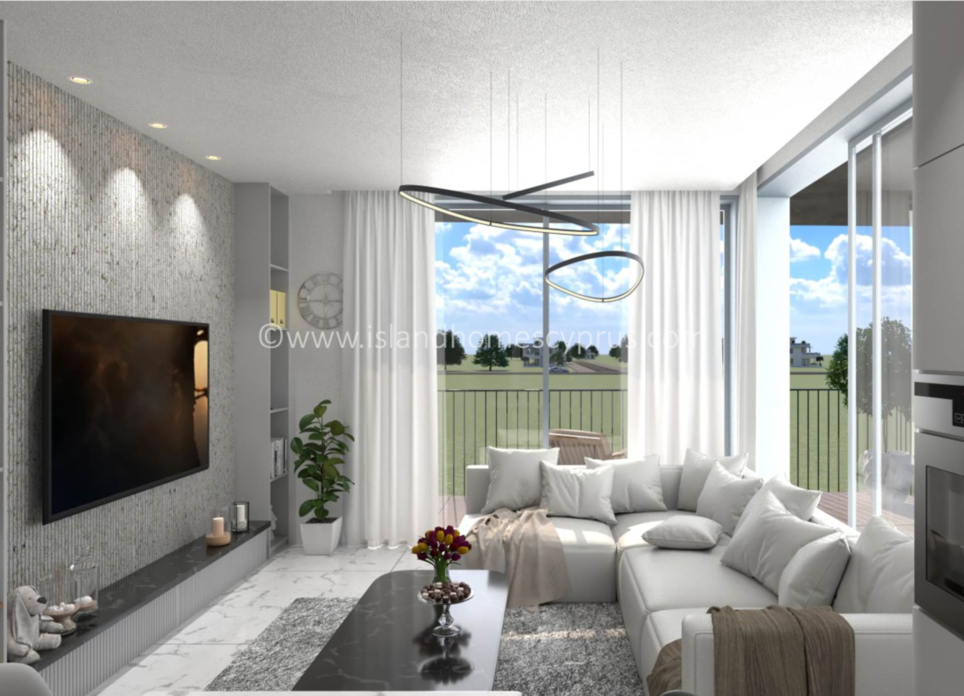 2 bedroom Apartment in Deryneia, Famagusta, Cyprus – SkD101dp