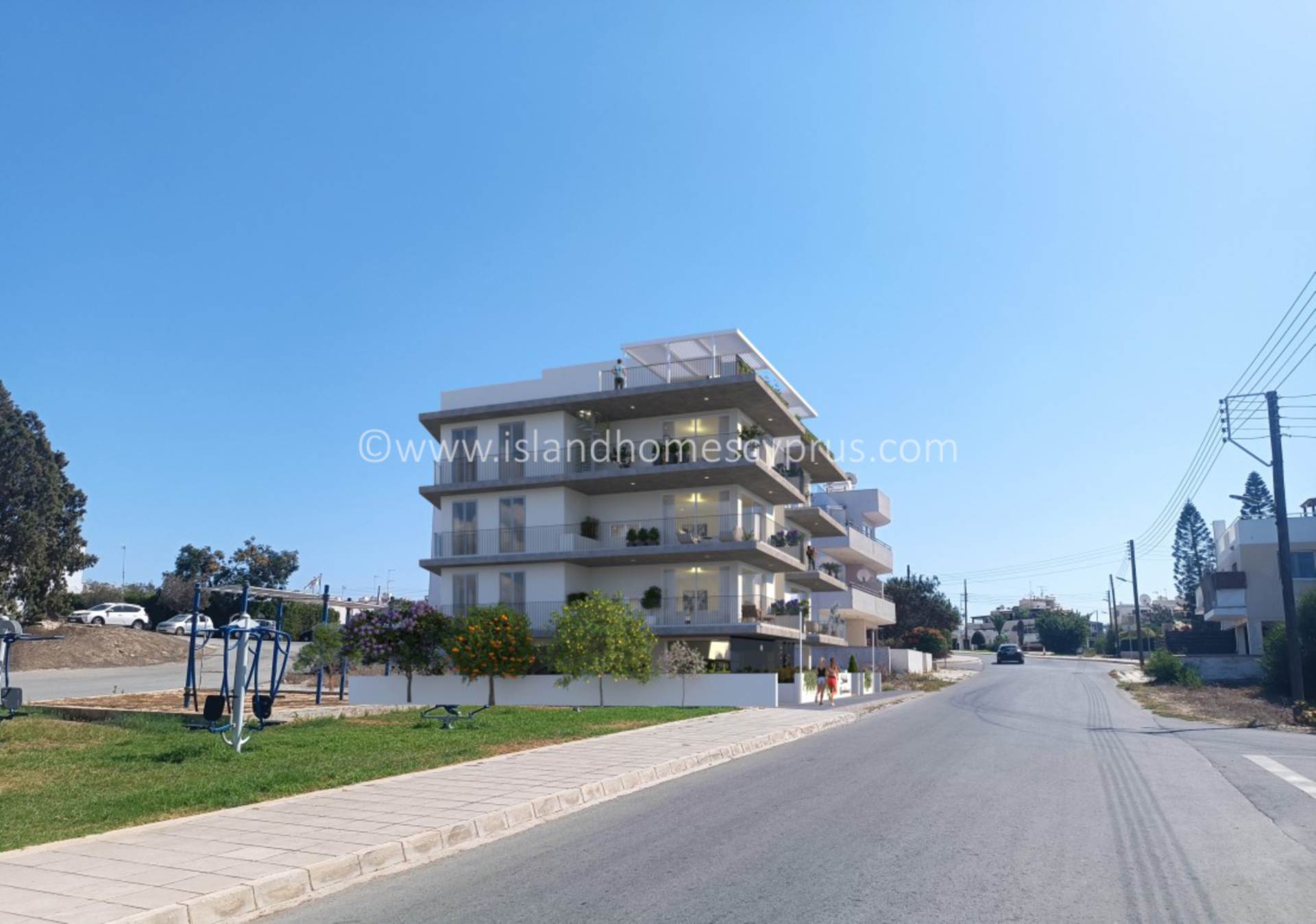 2 bedroom Apartment in Deryneia, Famagusta, Cyprus – SkD102dp