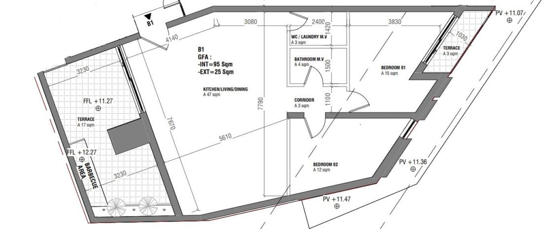 Excellent Selection of Residential Project (Apartments & Penthouses) in Pieta – (55.5–120sqm)