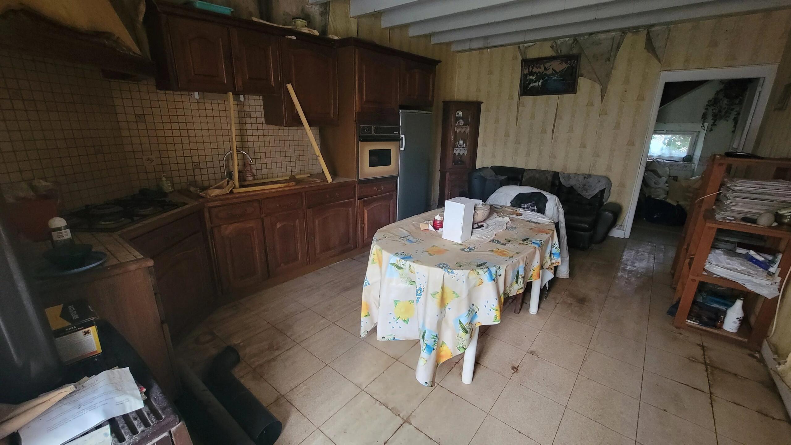 Village house to renovate with outbuildings, Poitou-Charentes – France – BVI84129