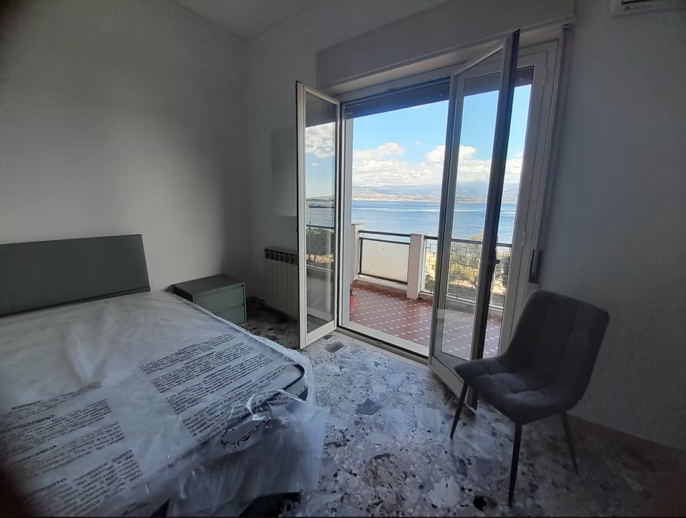 Front Line Sea View Apartment in Messina, Sicily – Spread the balance over 10 years