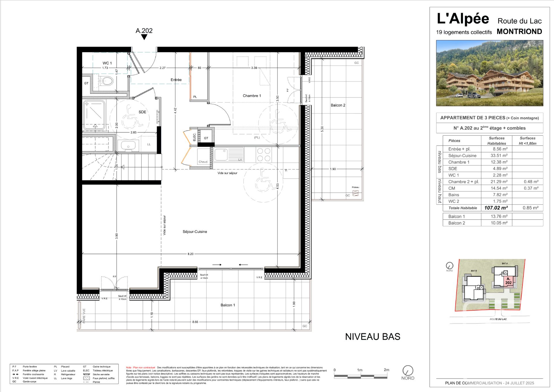 2 Bedroom Apartments In A Super Programme Of Only 19 New-build Apartments, On The Ski Bus Route And Within Easy Walking Distance Of Montriond Village Centre – LALPEET3