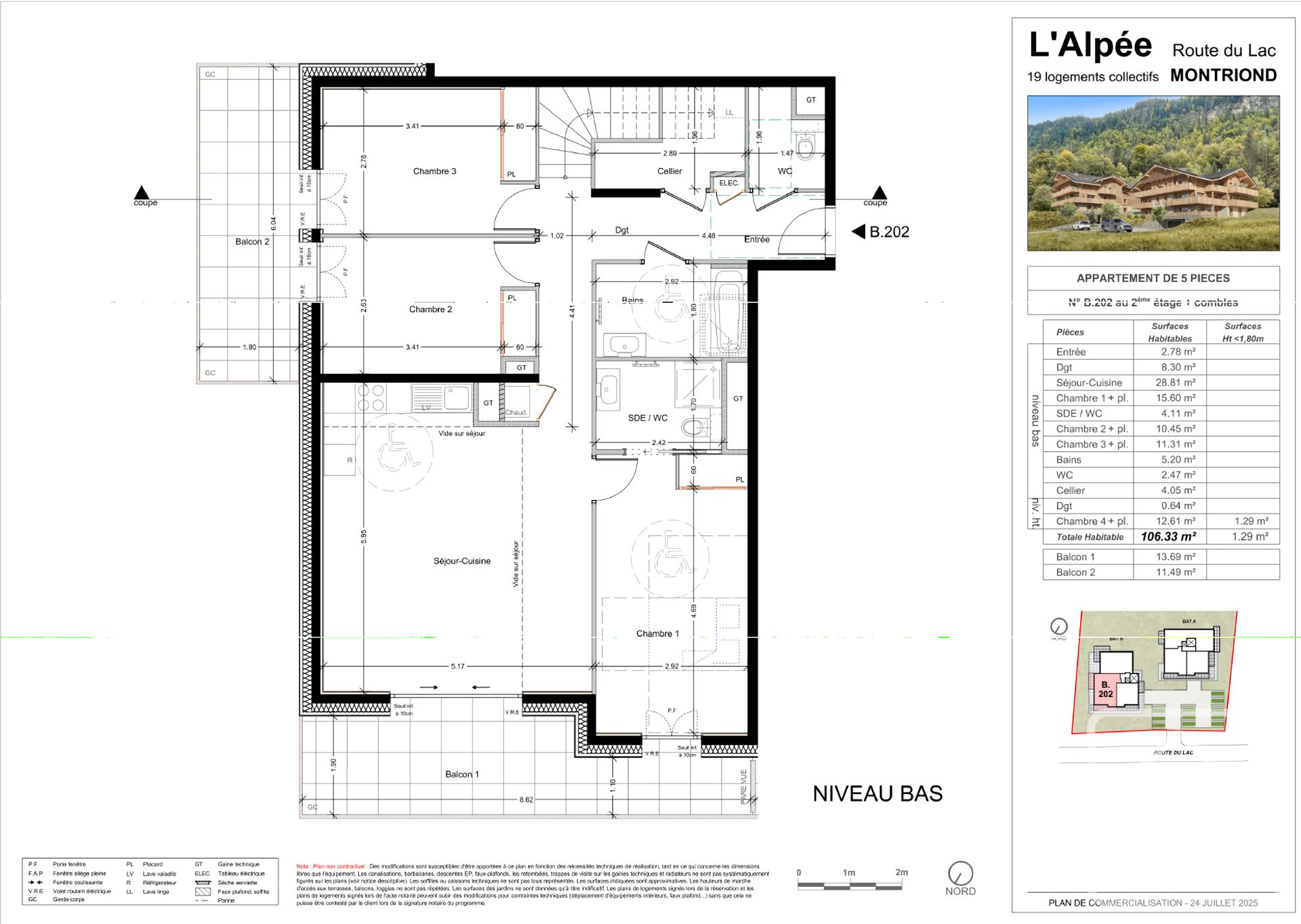 4 Bedroom Apartments In A Super Programme Of Only 19 New-build Apartments, On The Ski Bus Route And Within Easy Walking Distance Of Montriond Village Centre – LALPEET5
