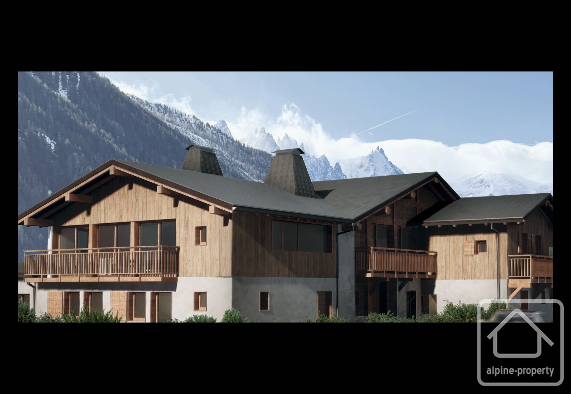 One Bedroom Shell Duplex Apartment In Newly Renovated Farm With Mont Blanc Views, Walking Distance To Bars, Restaurants And Ski Hire In The Beautiful Alpine Villlage Of Argentière, A Short Car Or Train Ride From Chamonix Town Centre. – CHARDONNET1