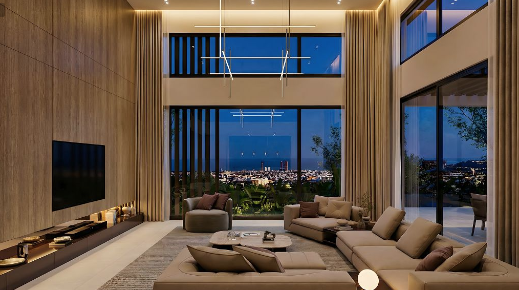 Detached Luxury 5 Bed Villa with sea views on Limassol Hills, Limassol – Cyprus