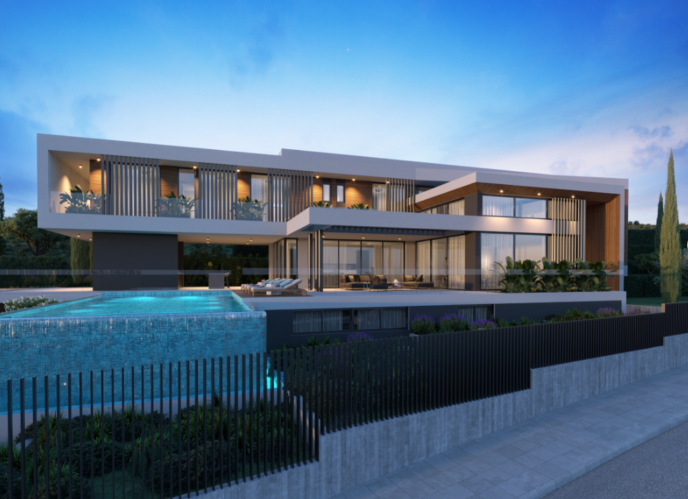 Detached Luxury 5 Bed Villa with sea views on Limassol Hills, Limassol – Cyprus