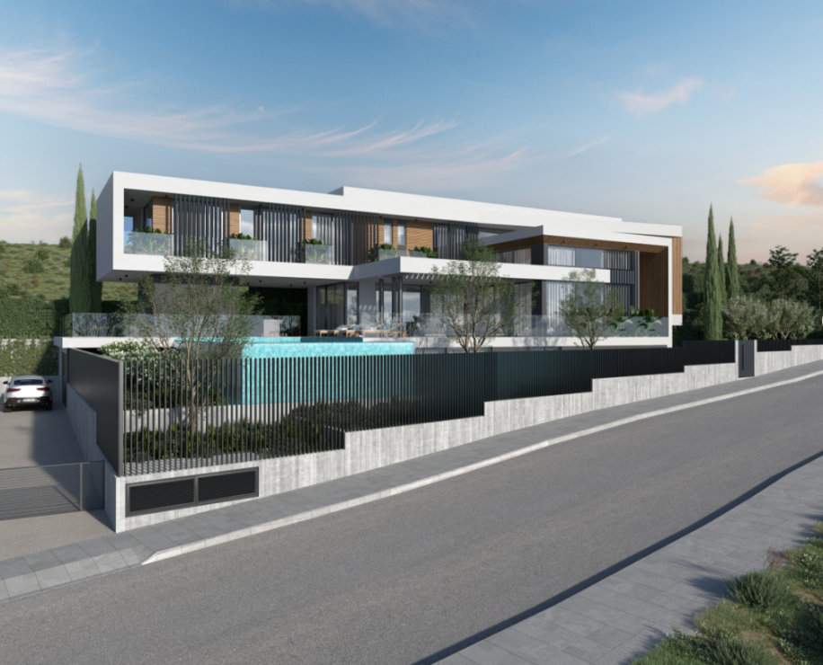 Detached Luxury 5 Bed Villa with sea views on Limassol Hills, Limassol – Cyprus