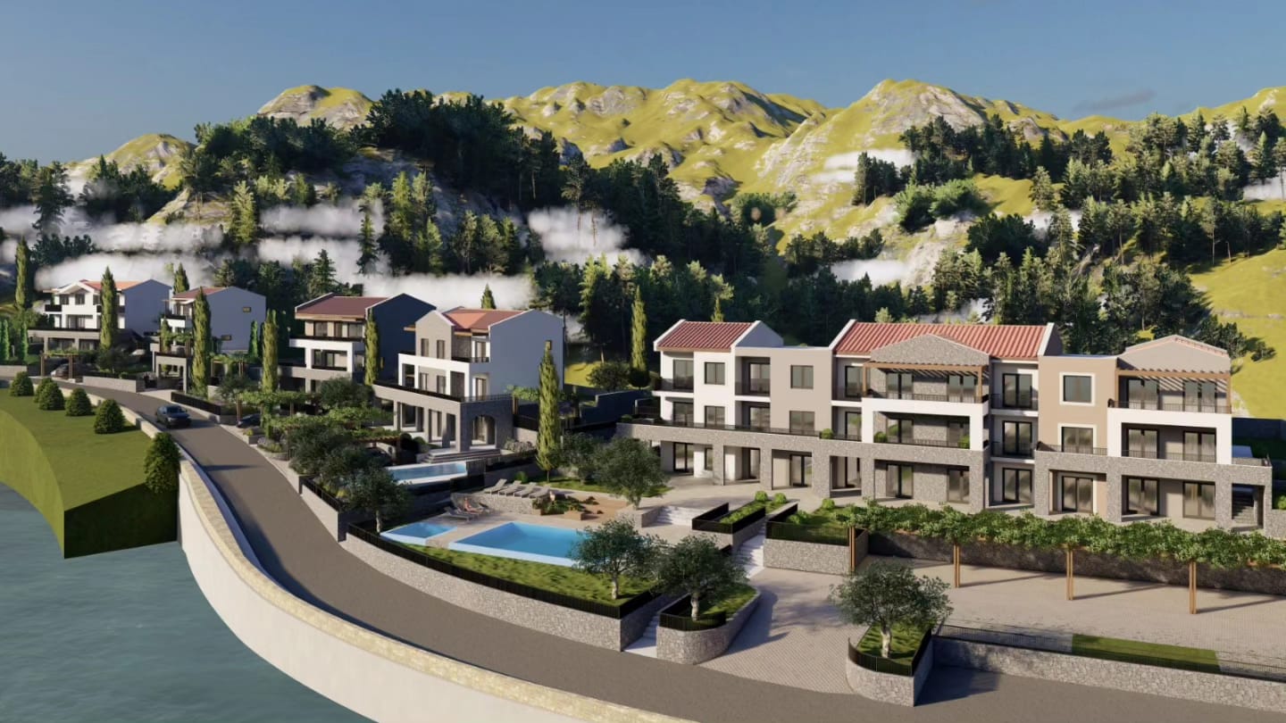 Luxury Villas on the Adriatic Sea Coast – Exclusive Residential Complex in Budva