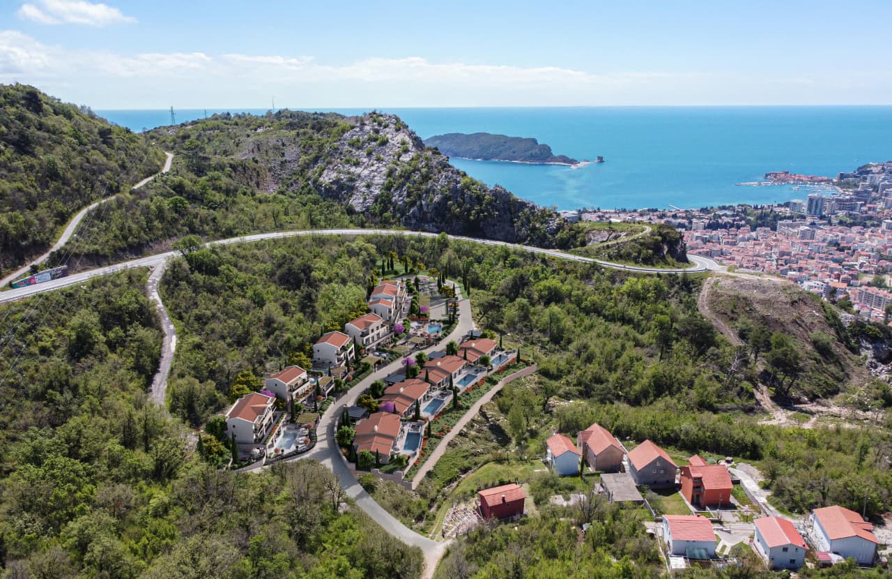 Luxury Villas on the Adriatic Sea Coast – Exclusive Residential Complex in Budva