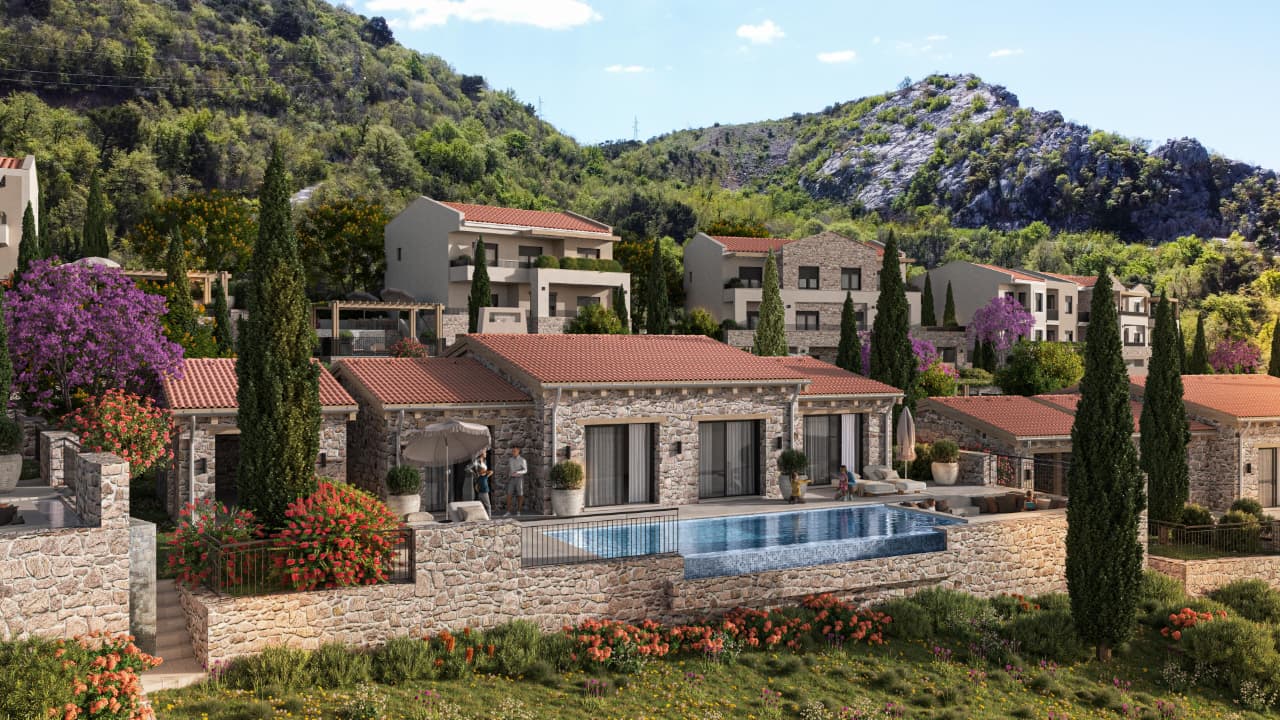 Luxury Villas on the Adriatic Sea Coast – Exclusive Residential Complex in Budva