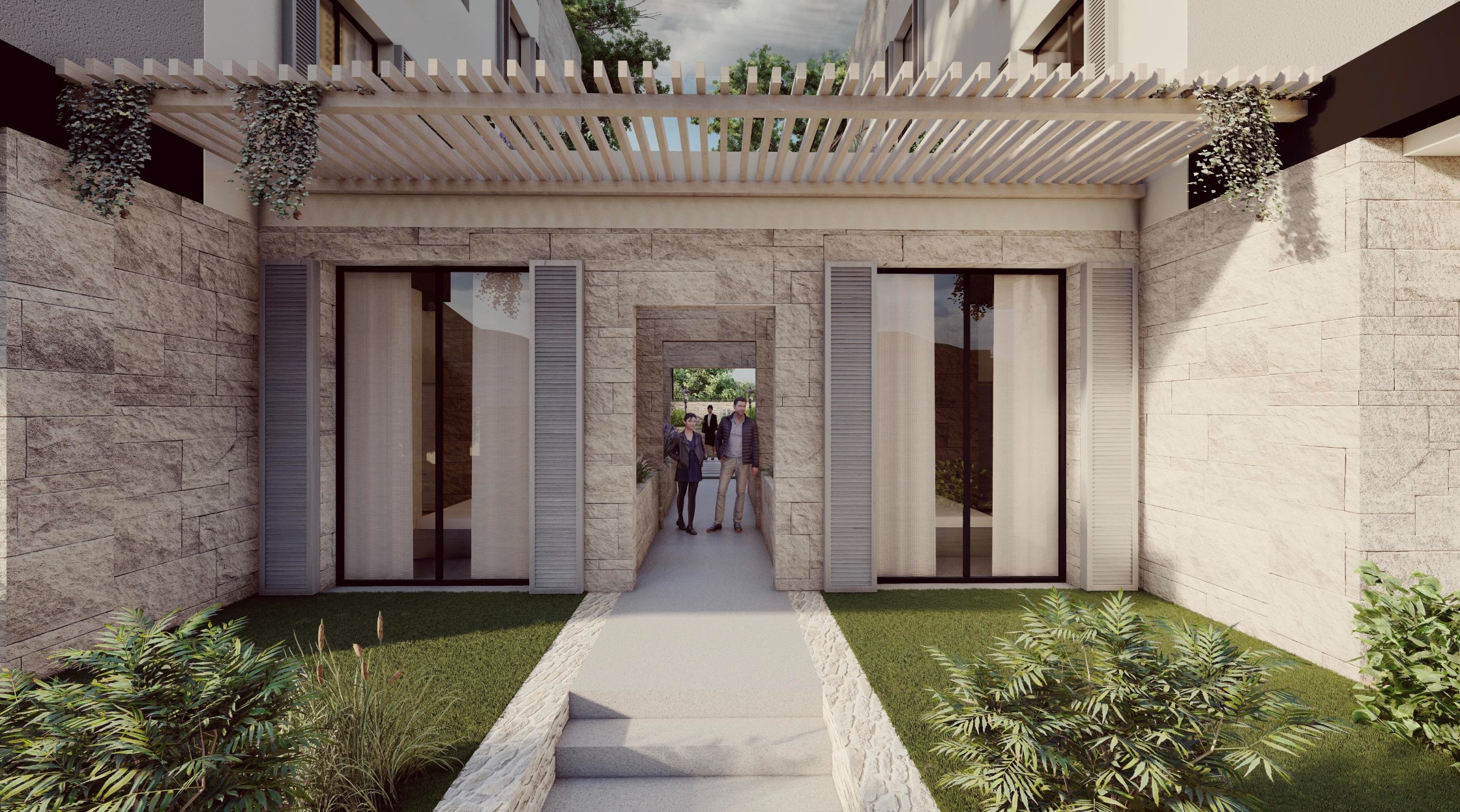 Apartments in a developing complex in Kotor