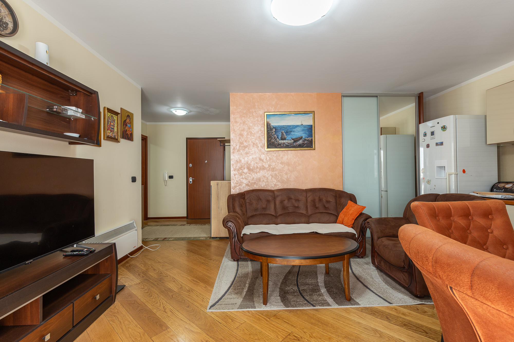 6752 Two apartments of 57 m² each in Rafailovići, first line