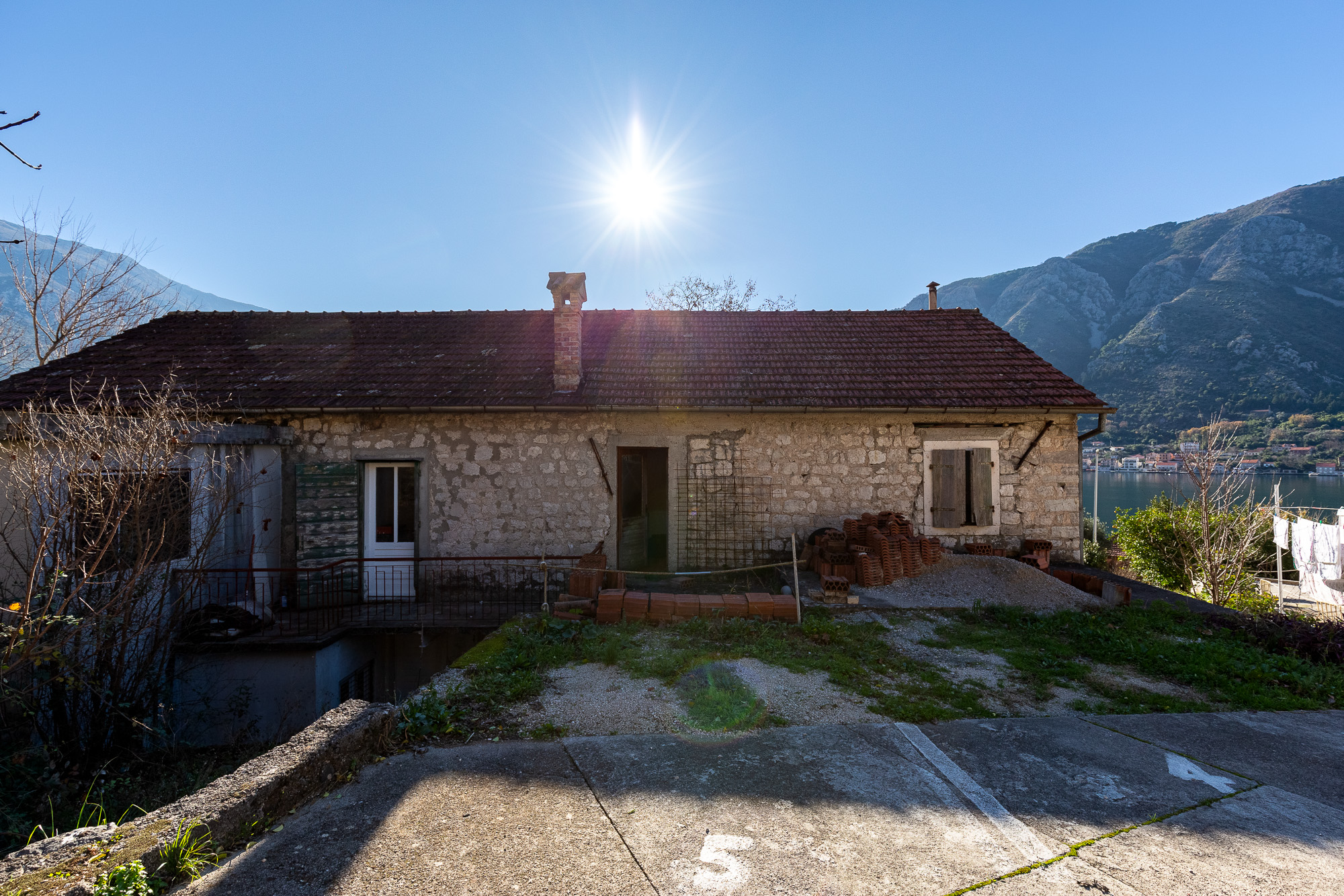 For Sale – Authentic Stone House with a Spectacular View of the Bay of Kotor